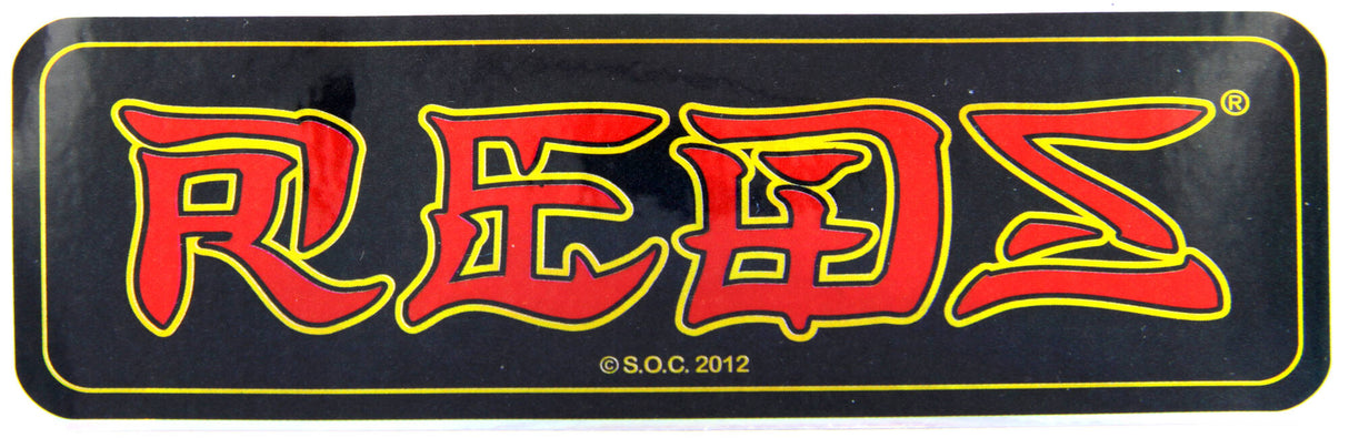 Bones Reds Bearing Sticker