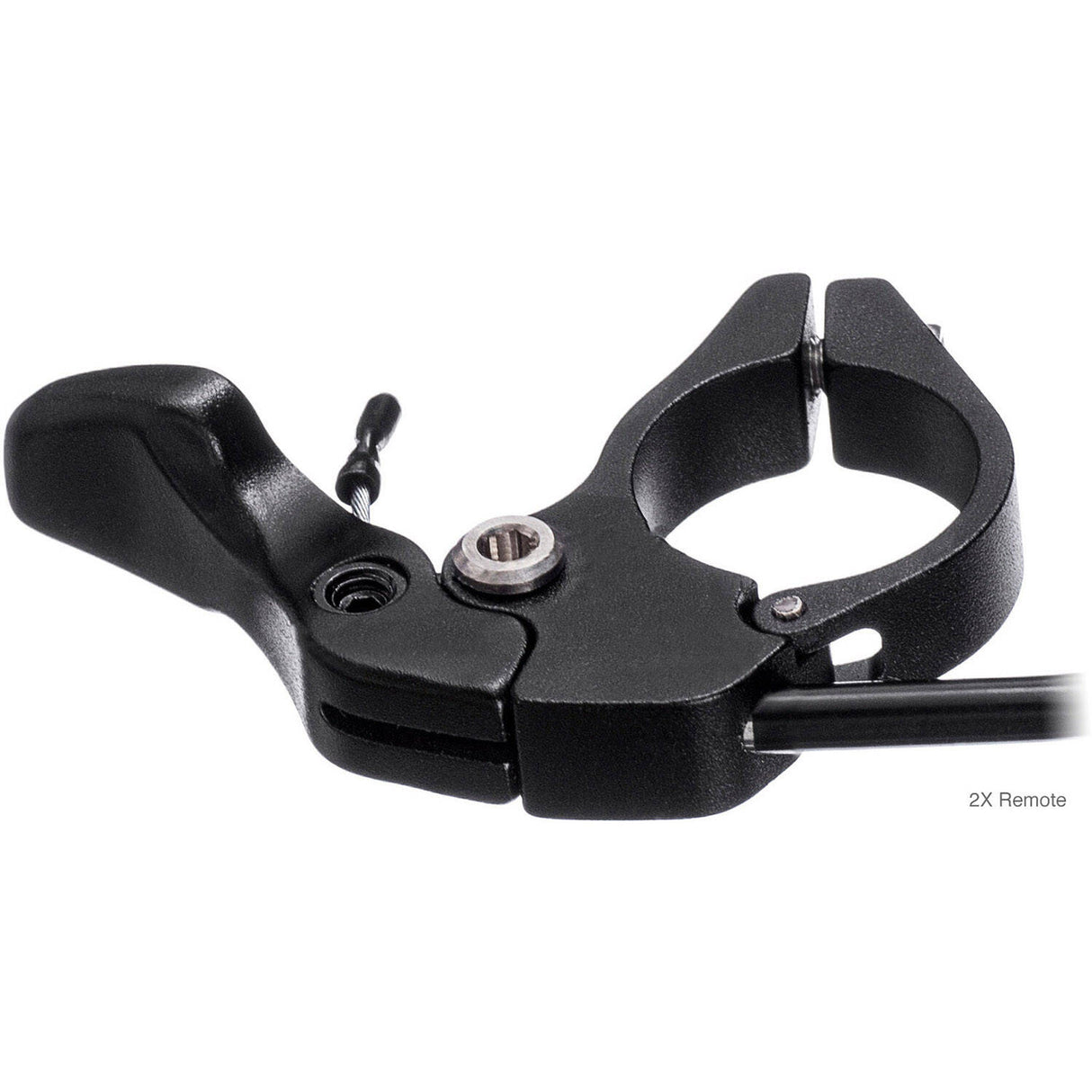 Brand-X Ascend II 2x Lever Dropper Seatpost Black 100mm - 30.9mm x 350mm