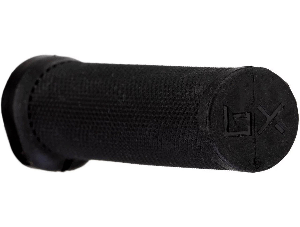 Brand-X Knurled Lock On Mountain Bike Grips - Black