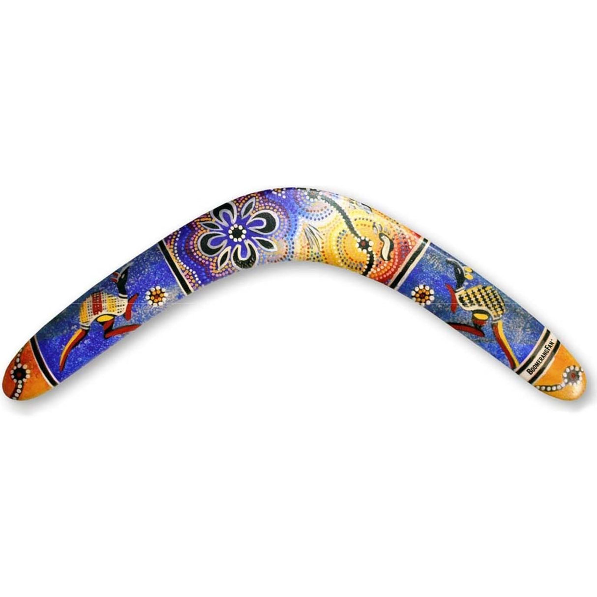 BoomerangFan Aboriginal Boomerang - Right Handed