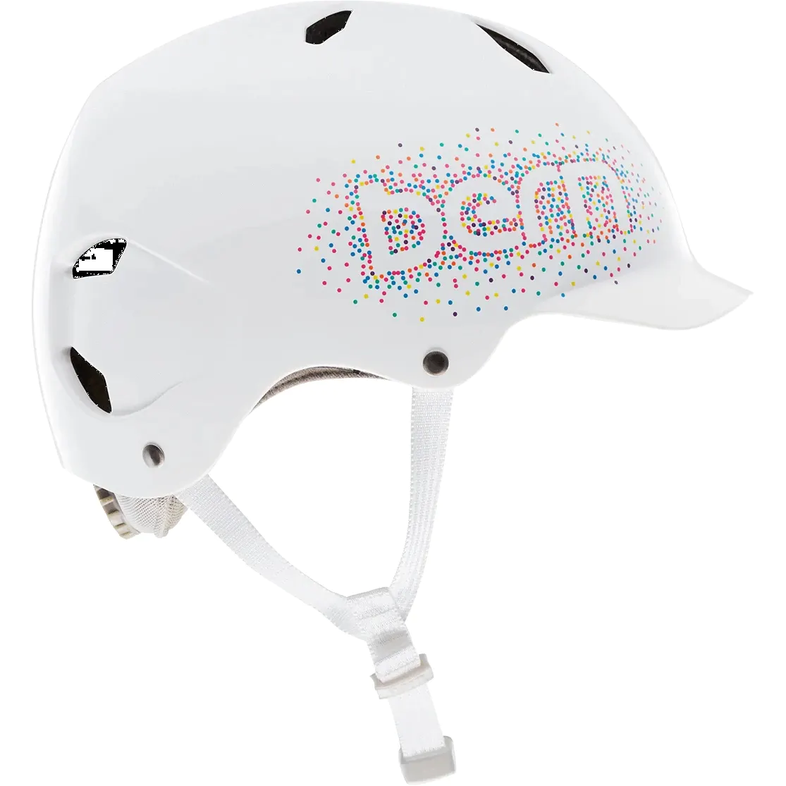 Bern Bandito EPS Junior Helmet - Gloss White Confetti