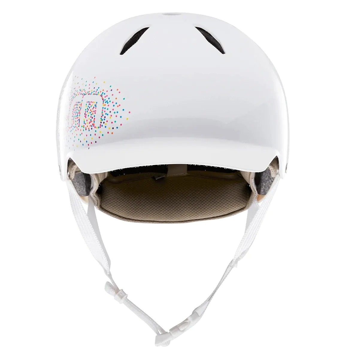 Bern Bandito EPS Junior Helmet - Gloss White Confetti