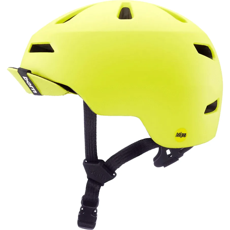 Bern Nino 2.0 Junior MIPS Bike Helmet - Matte Lime