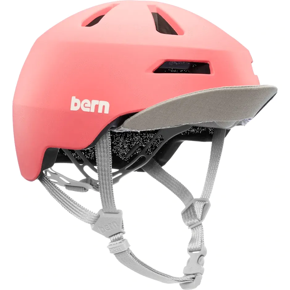 Bern Nino 2.0 Junior Bike Helmet - Matte Grapefruit