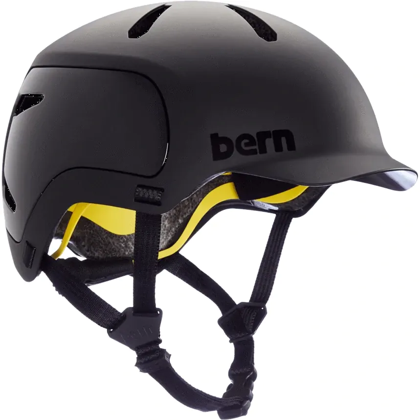 Bern Watts 2.0 MIPS Bike Helmet - Matte Black