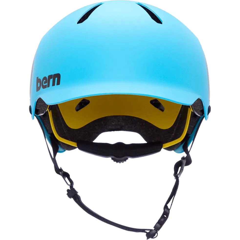 Bern Watts 2.0 Bike Helmet - Matte Ocean Blue