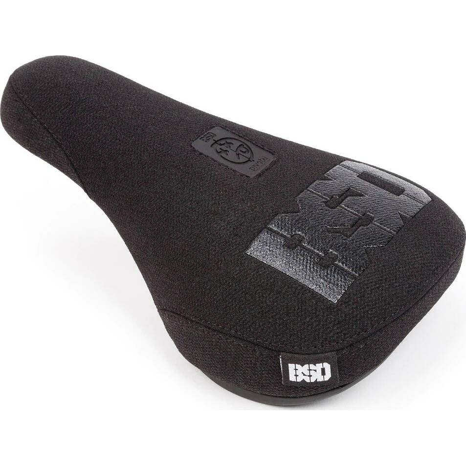 BSD Pivotal Logo BMX Seat - Black - Fat