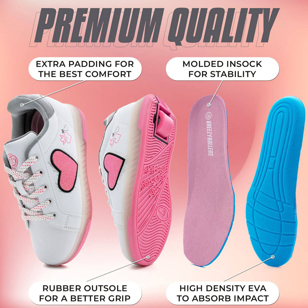 Breezy Rollers Blast - Pink