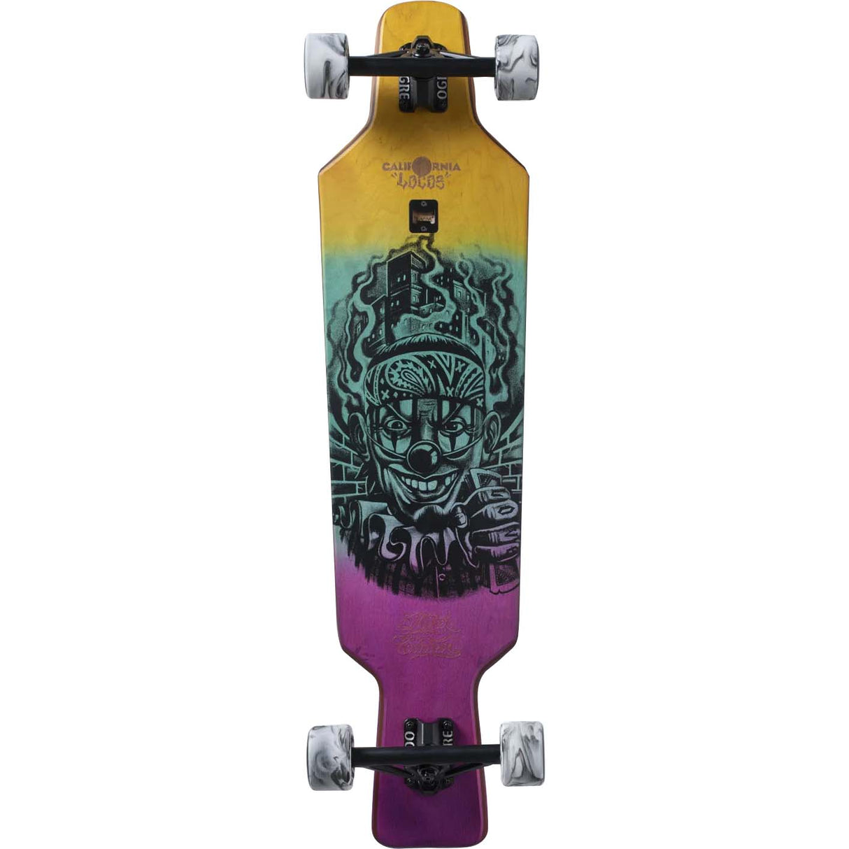 California Locos Payaso Complete Longboard - 38"