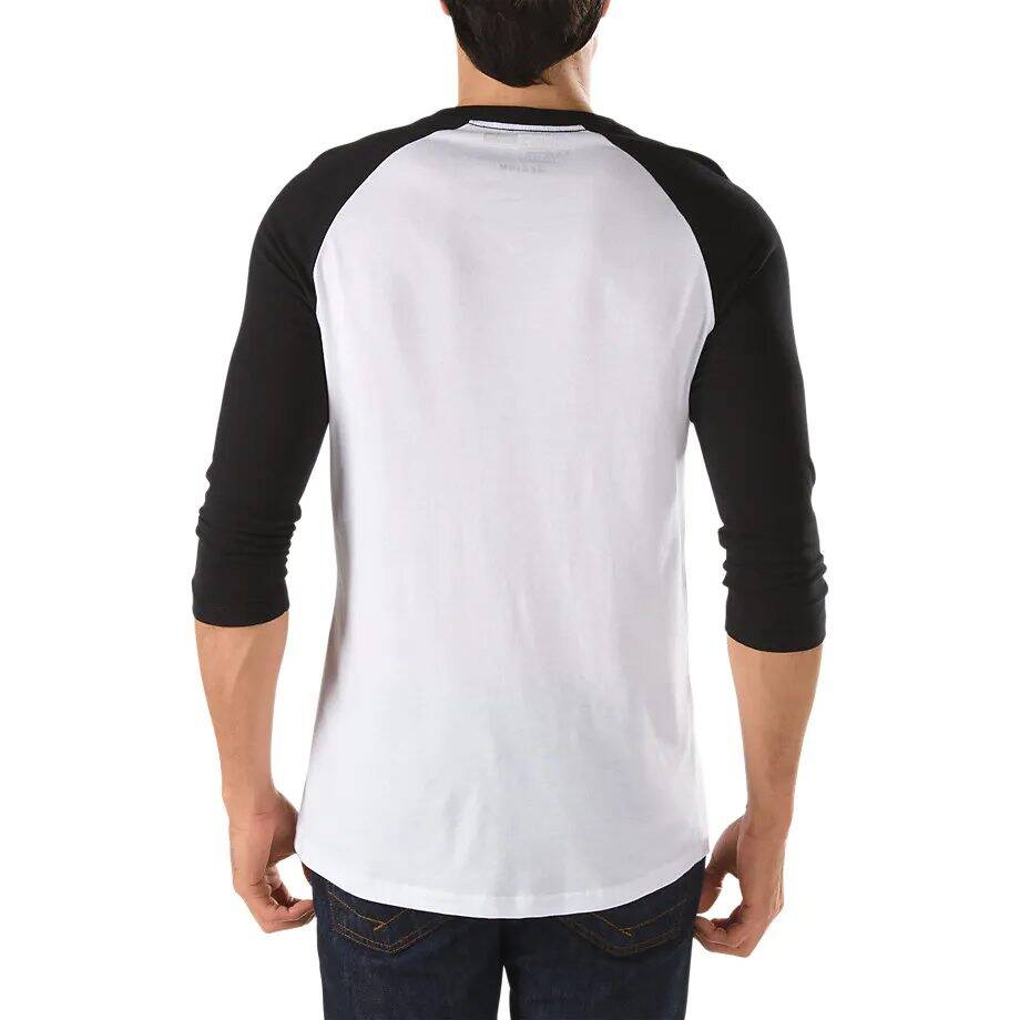 Vans OTW Raglan T Shirt - White/Black