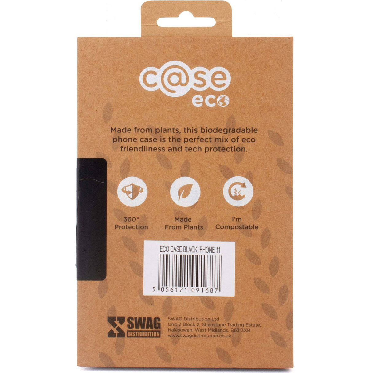 C@se Eco iPhone 11 Phone Case - Black