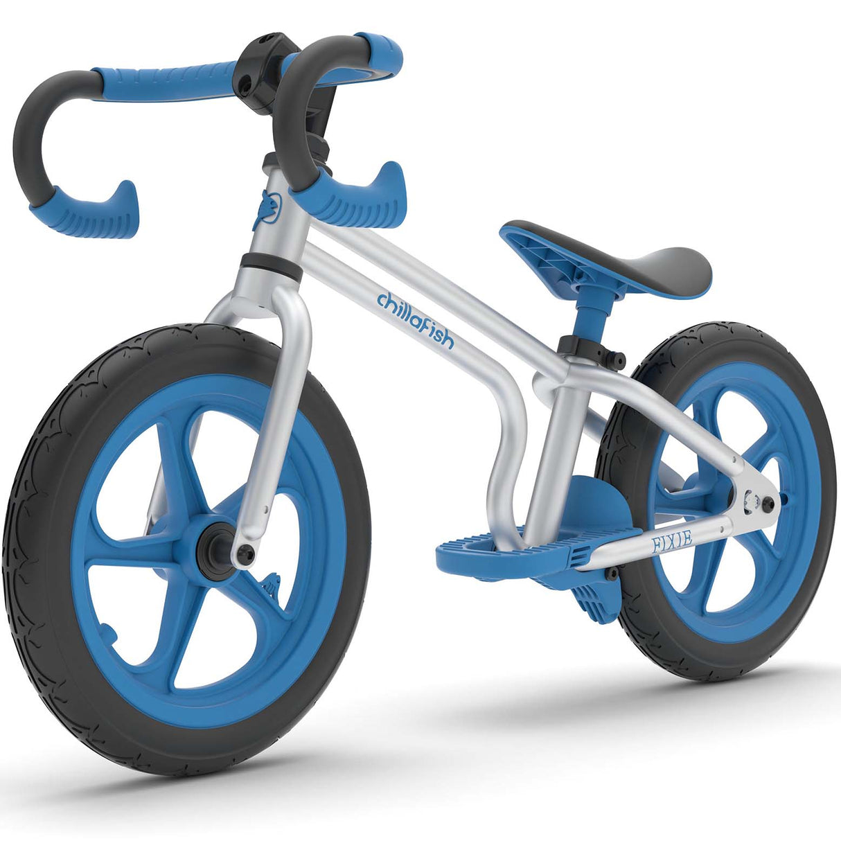 Chillafish Fixie 12" Balance Bike - Blue