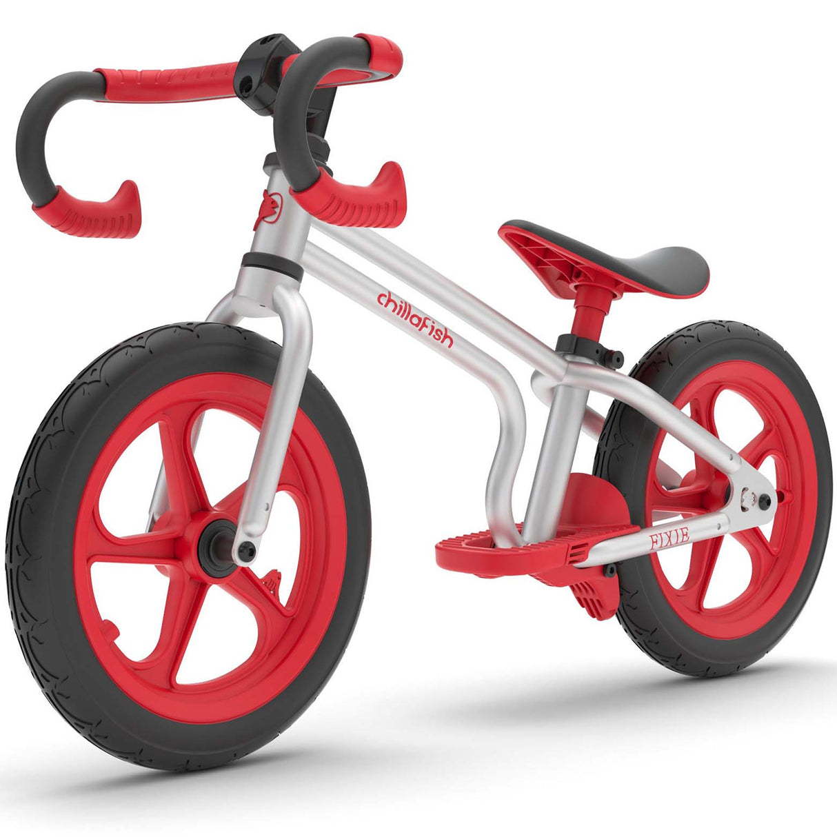 Chillafish Fixie 12" Balance Bike - Red