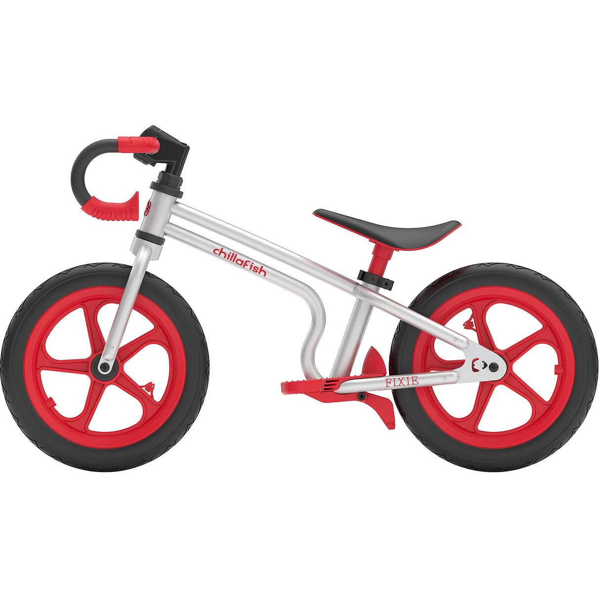 Chillafish Fixie 12" Balance Bike - Red