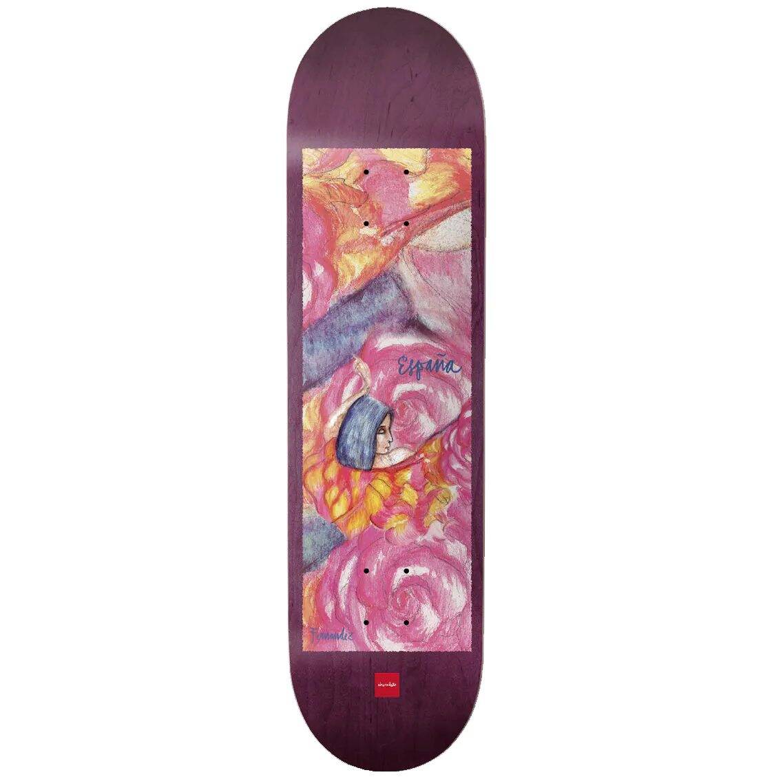Chocolate Espana Skateboard Deck - Fernandez 8.25''