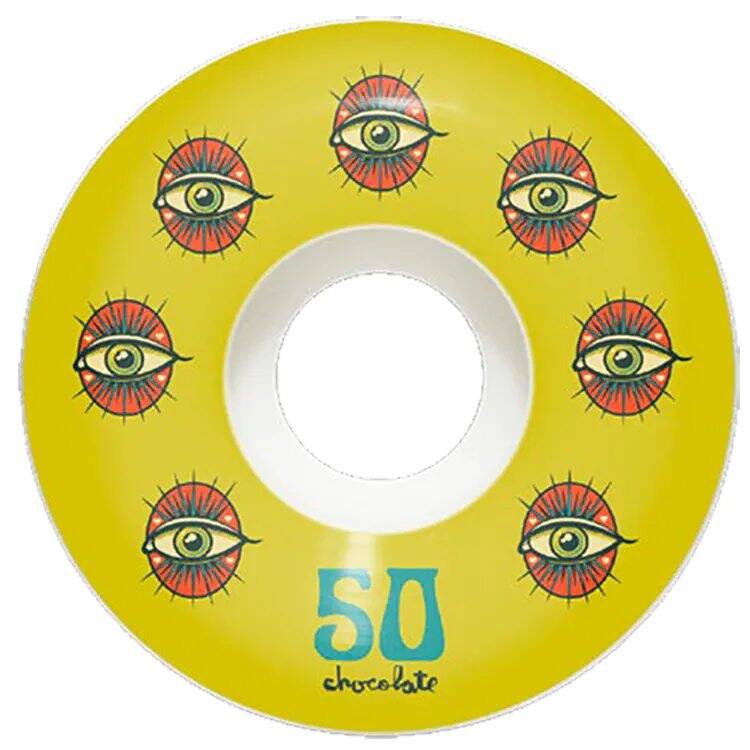 Chocolate Hecox Staple Skateboard Wheels - 50mm