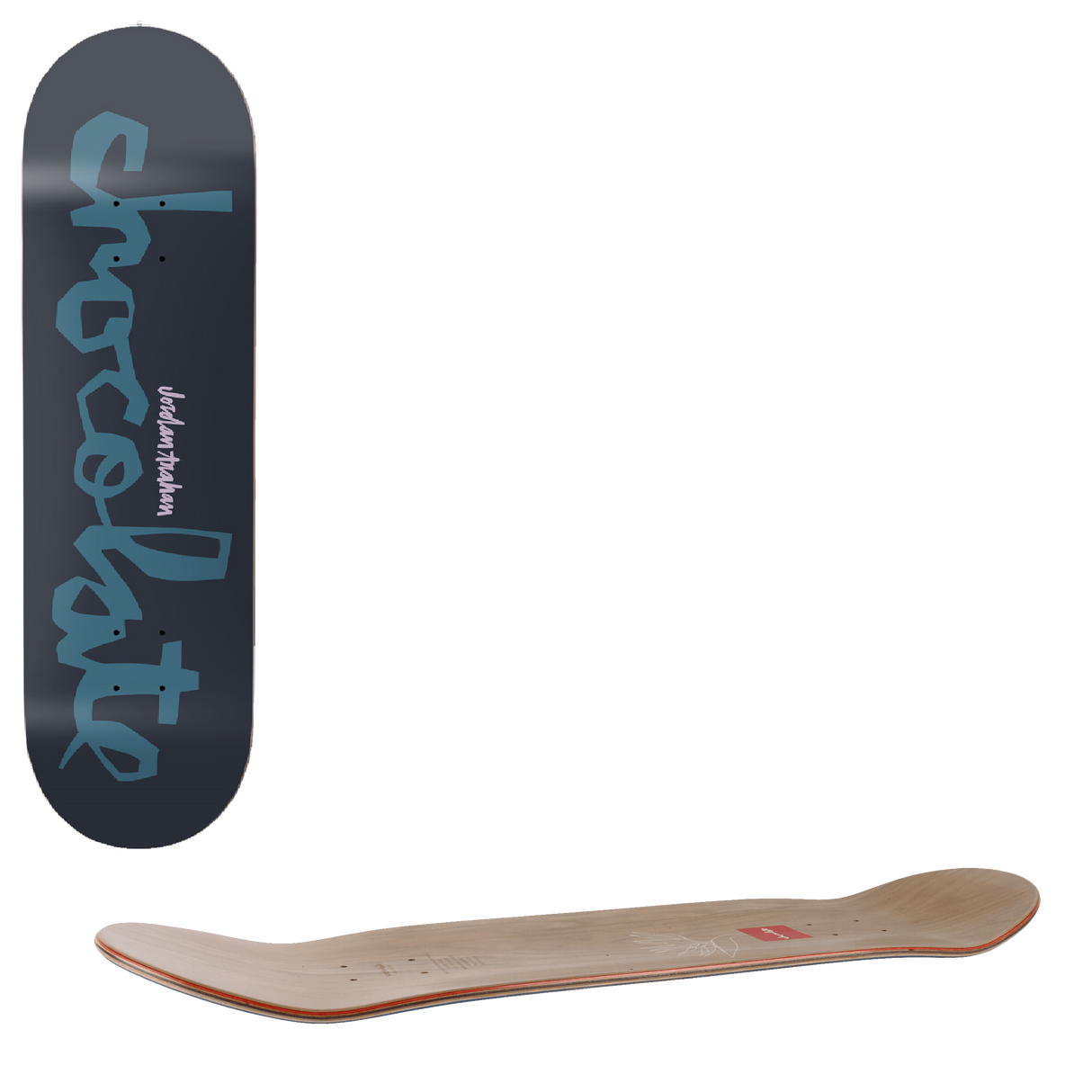 Chocolate OG Chunk Skateboard Deck - Trahan 7.75"