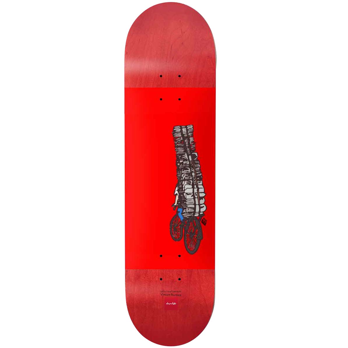 Chocolate Cada Dia Skateboard Deck- Alvarez 8.5"