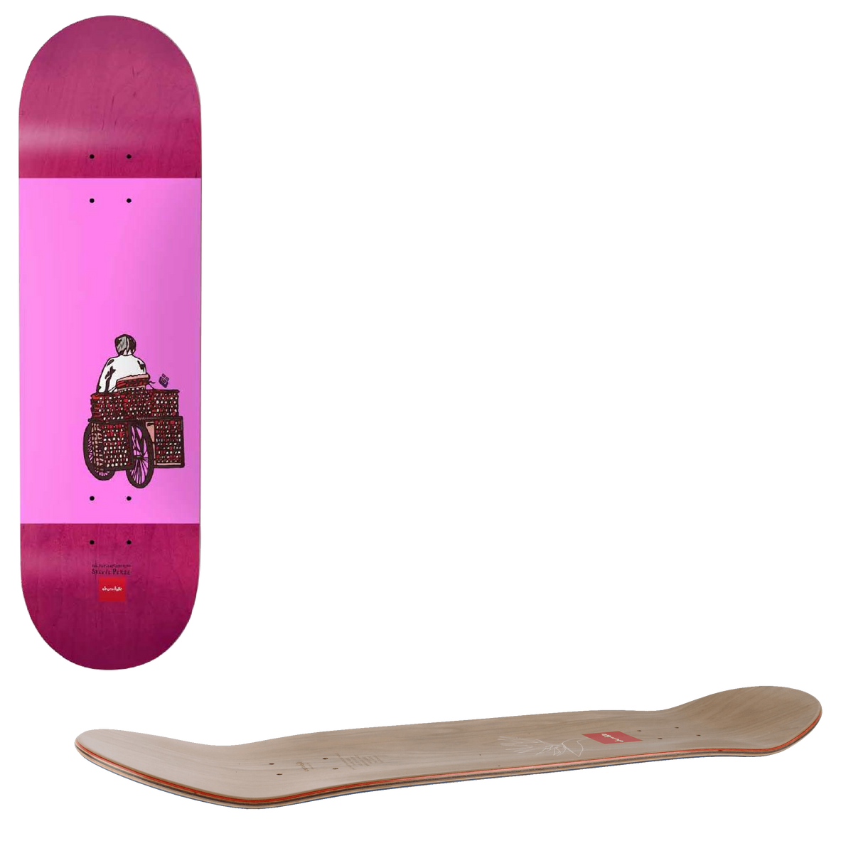Chocolate Cada Dia Skateboard Deck - Perez 8.4"