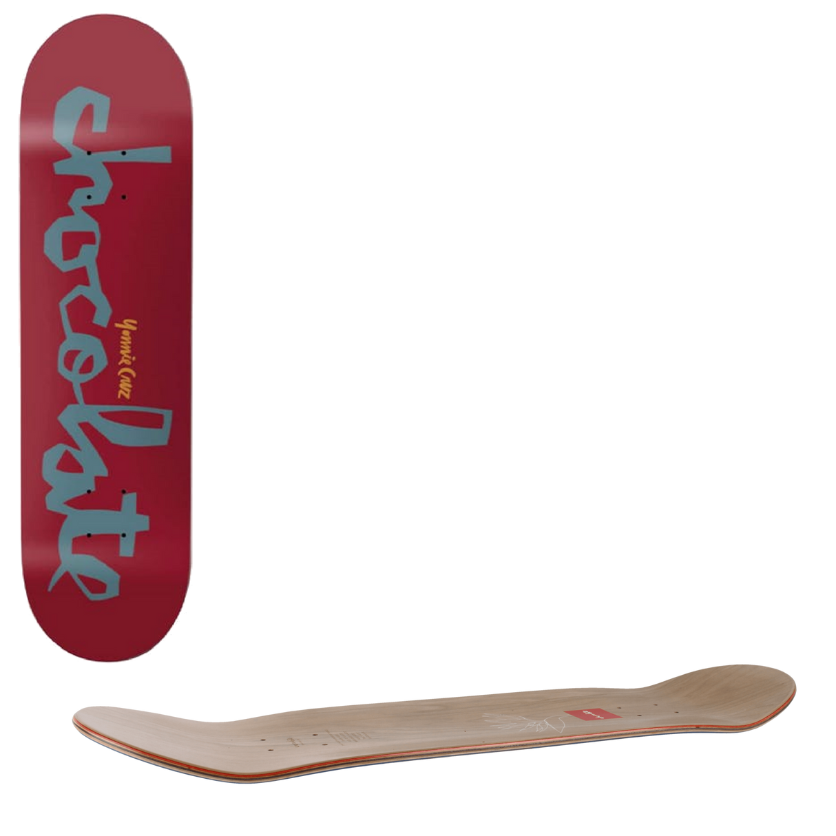 Chocolate OG Chunk Skateboard Deck - Cruz 8.1875''