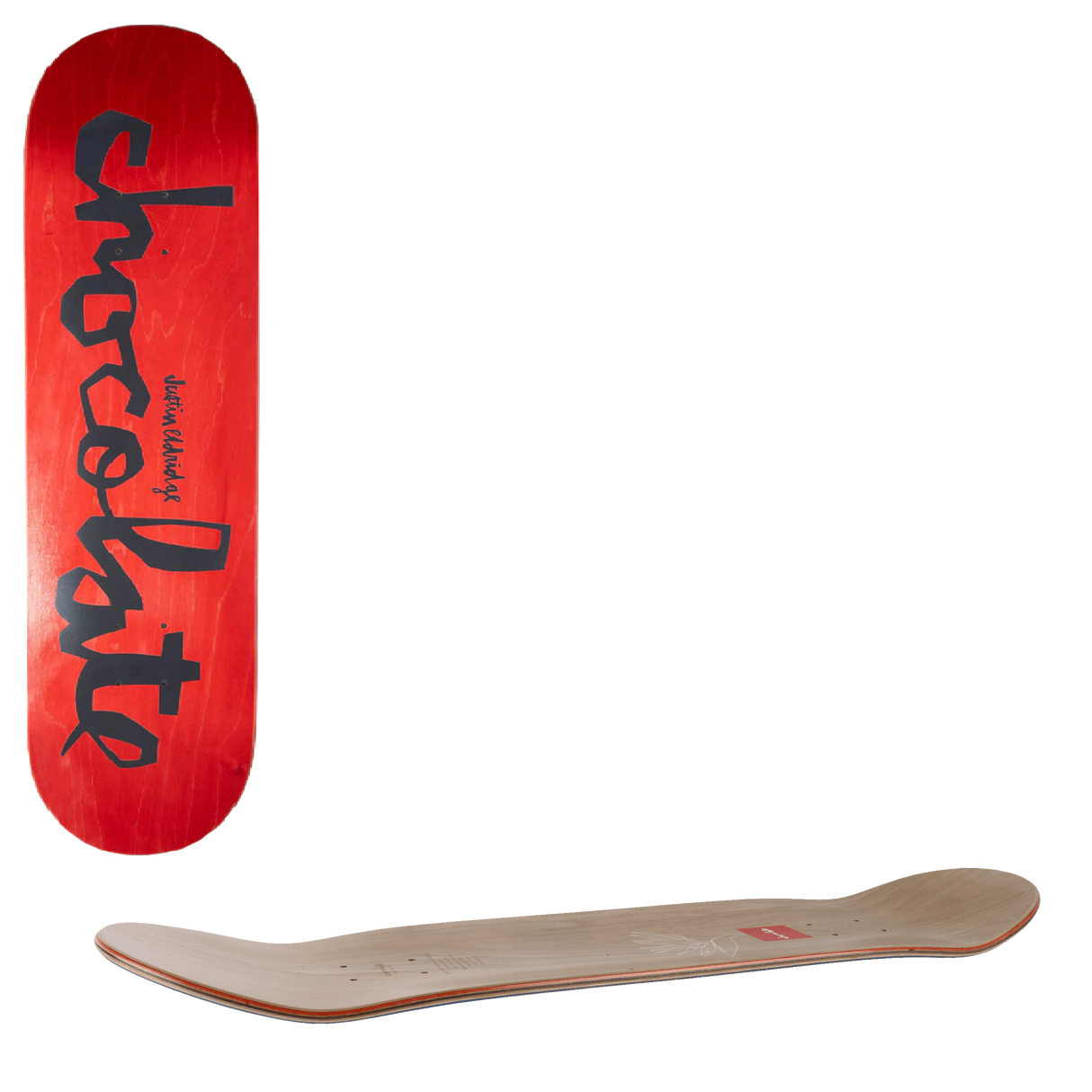 Chocolate Reflective Chunk Skateboard Deck - Eldridge 8"