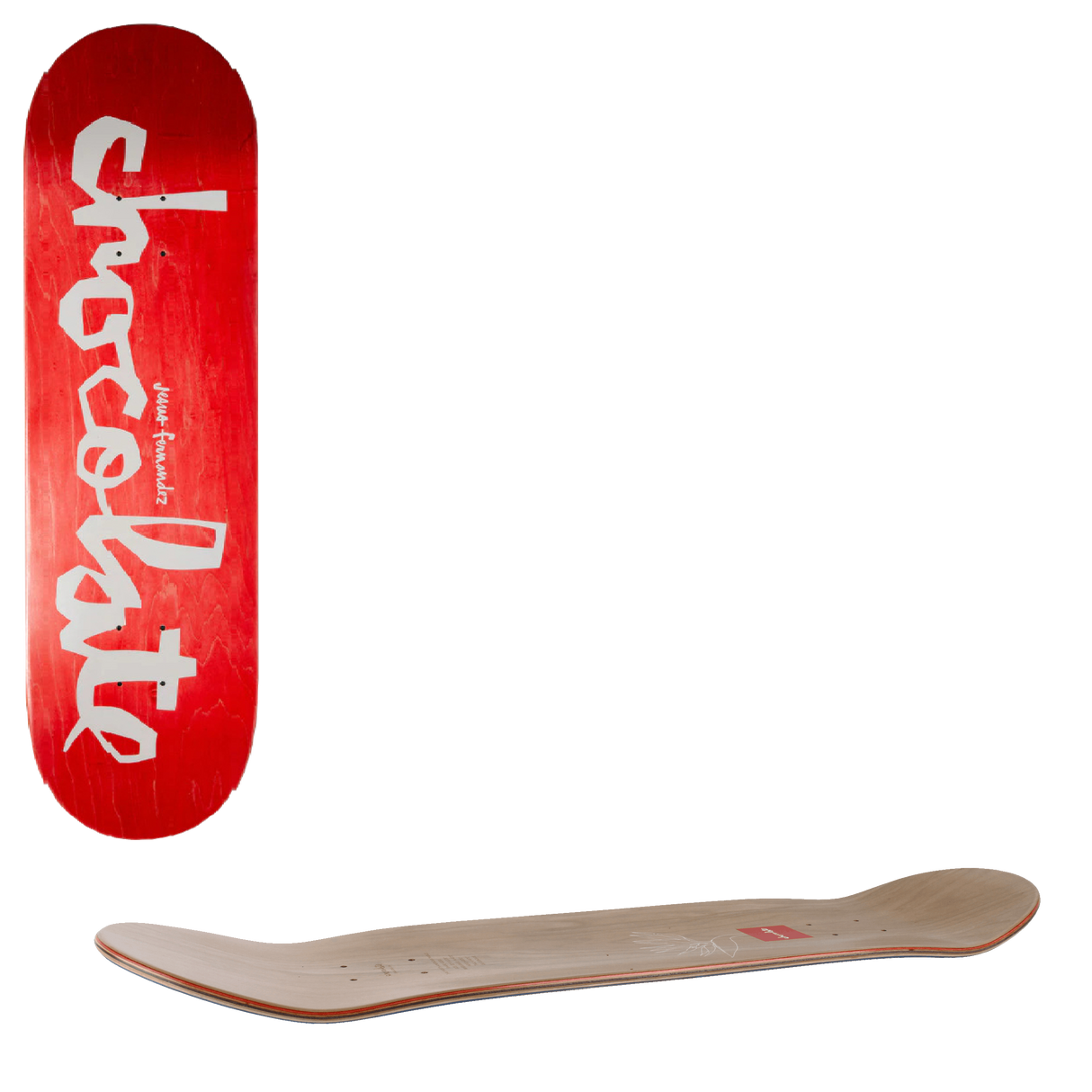 Chocolate Reflective Chunk Skateboard Deck - Fernandez 8.125"