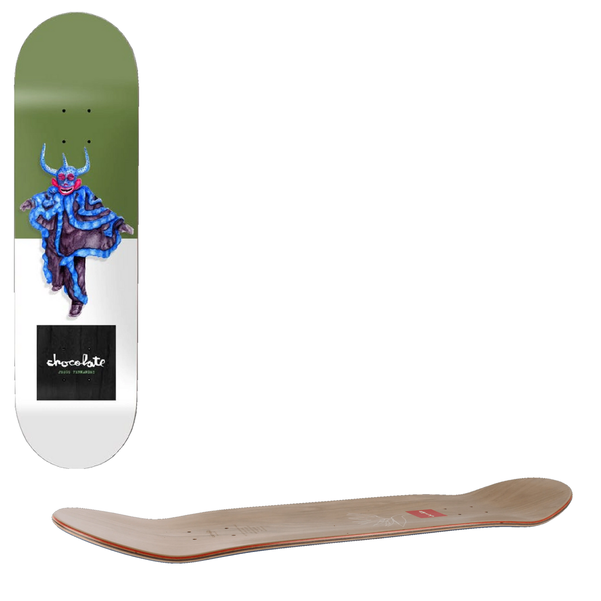 Chocolate Carnivale Skateboard Deck - Fernandez 8.25''