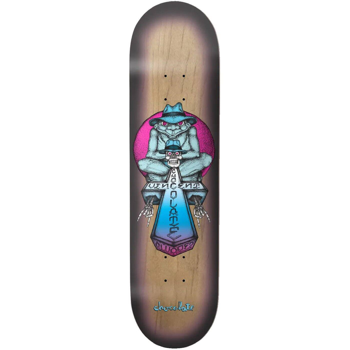 Chocolate Sapo Skateboard Deck - Alvarez 8.25''