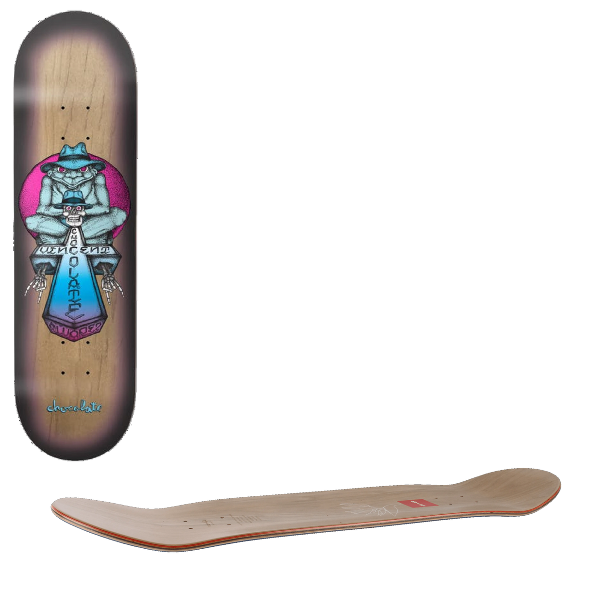 Chocolate Sapo Skateboard Deck - Alvarez 8''