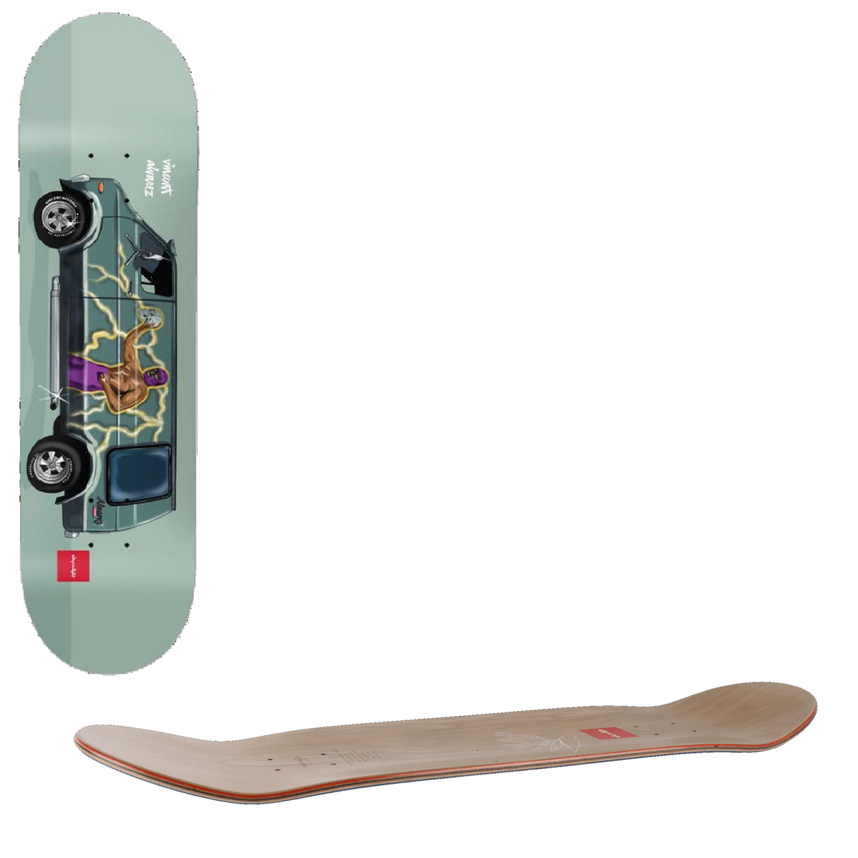 Chocolate Vanners Skateboard Deck - Alvarez 8''