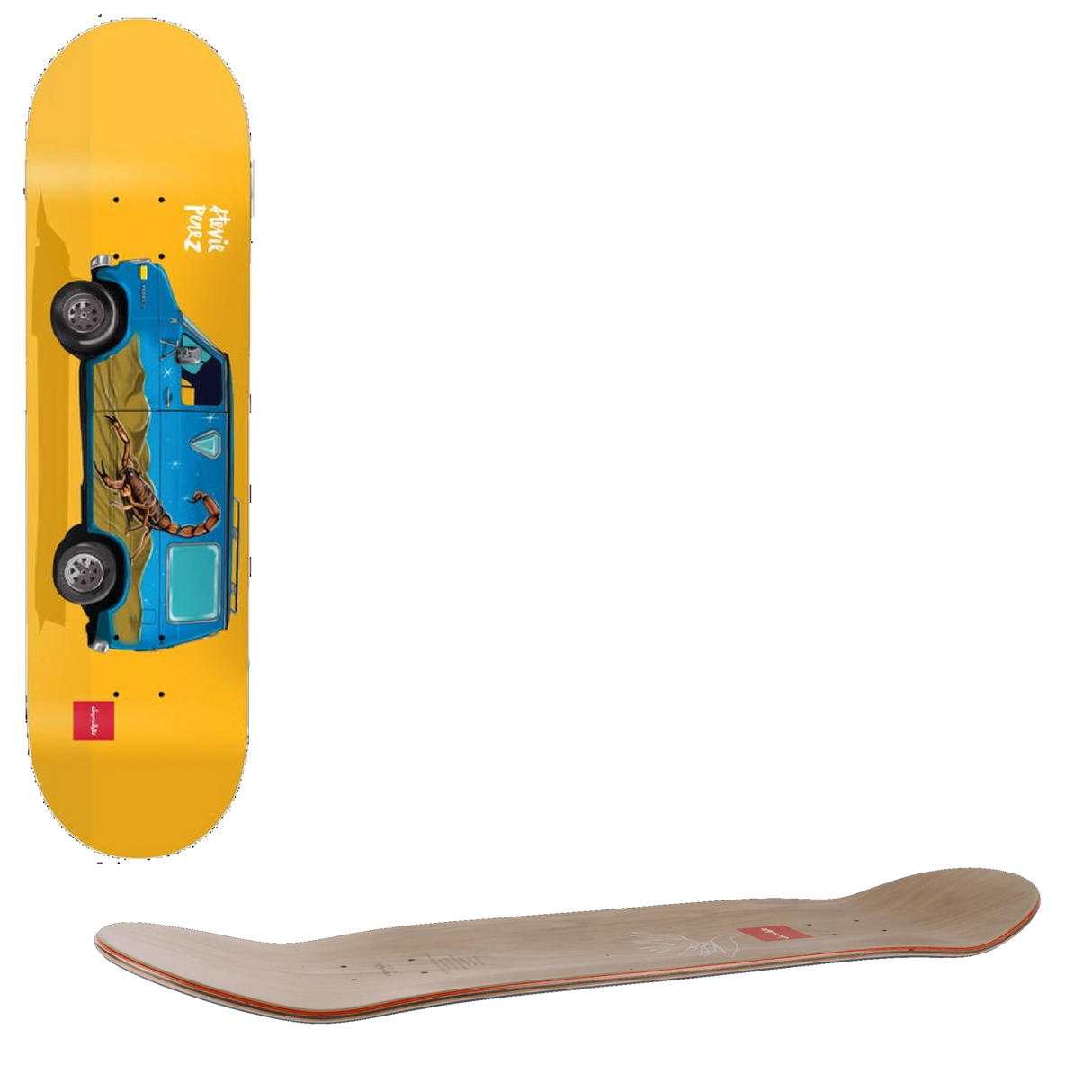 Chocolate Vanners Skateboard Deck - Perez 8.5''