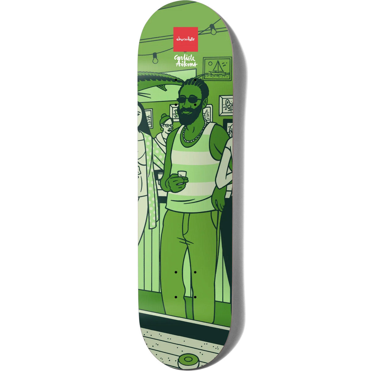 Chocolate Bar Series III Skateboard Deck - Aikens 8.5"