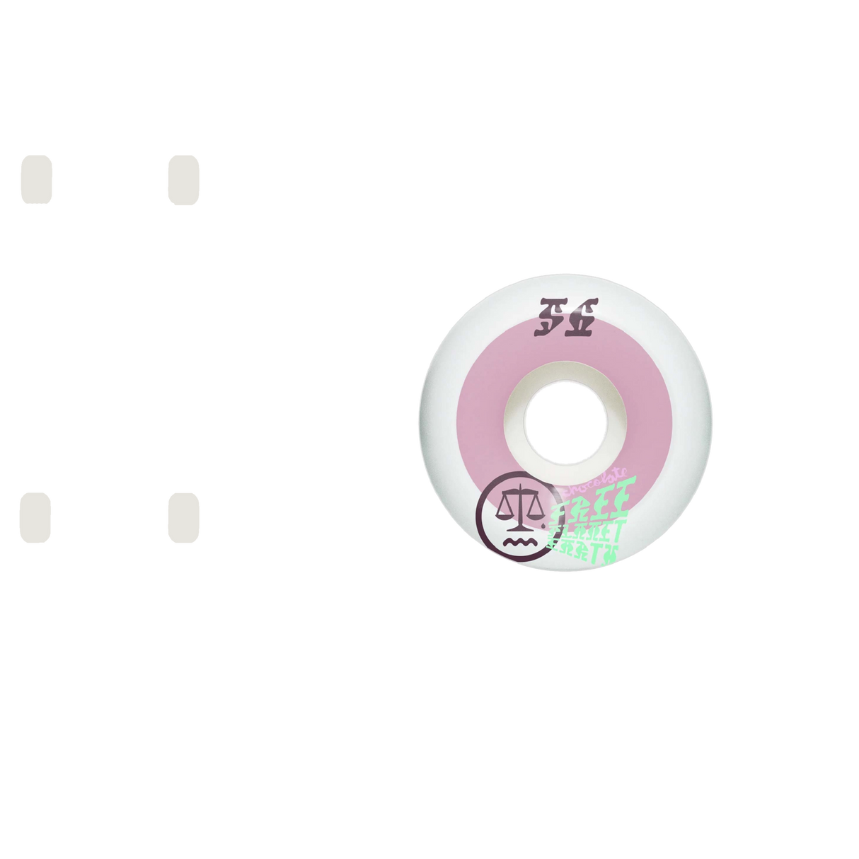 Chocolate Free Planet Earth Skateboard Wheels 56mm