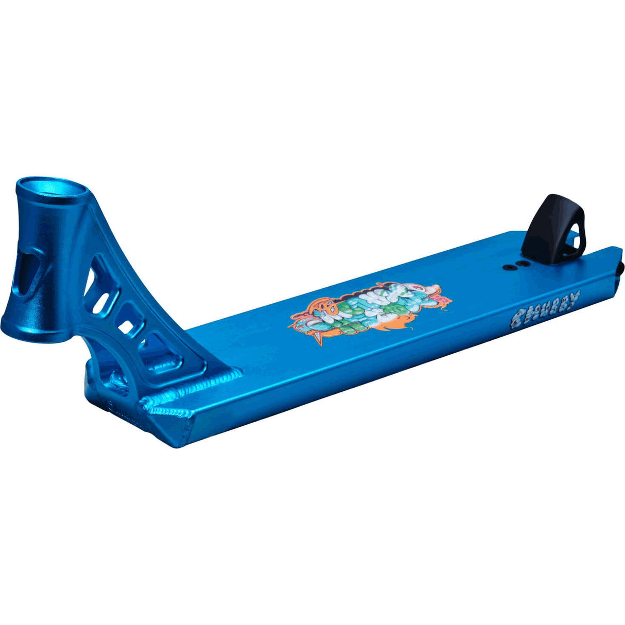 Chubby Wheels Loco Scooter Deck - Marshmallow Boy 19.5" x 4.5"
