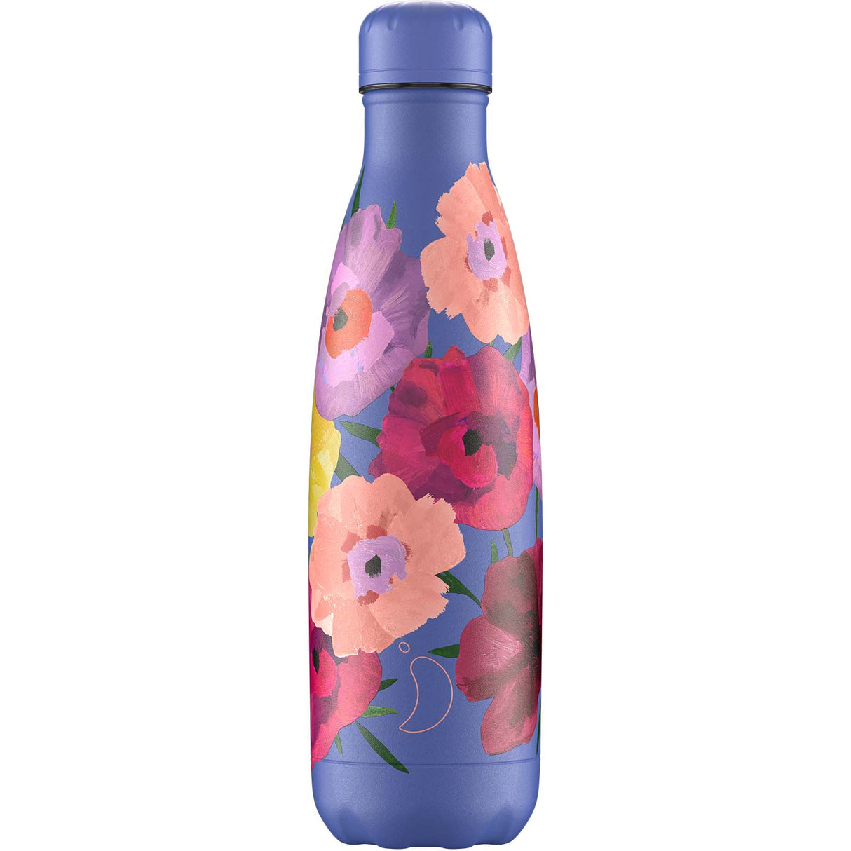 Chilly's 500ml Floral Water Bottle - Maxi Poppy