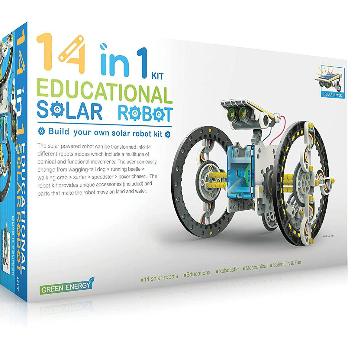 Construct & Create 14 in 1 Solar Robot Kit