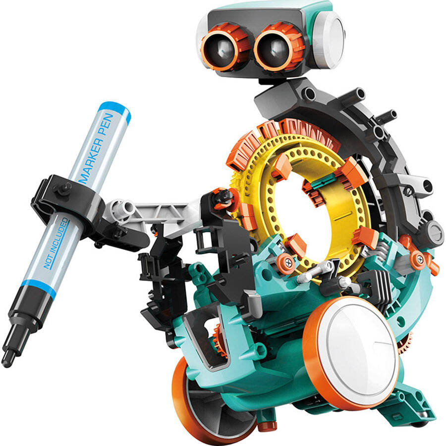 Construct & Create 5 in 1 Mechanical Coding Robot