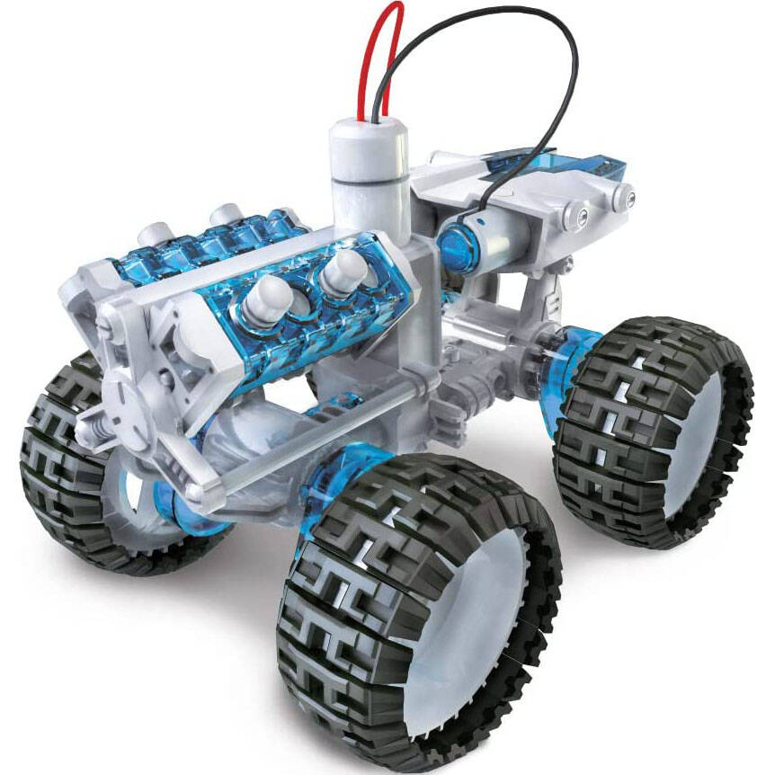 Construct & Create Salt Water Fuel Cell 4x4 Engine Car
