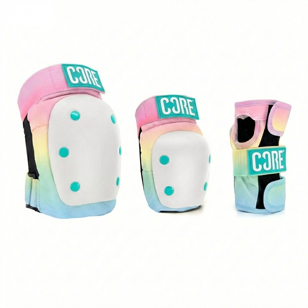 CORE Protection Skate Triple Pad Set - Pop