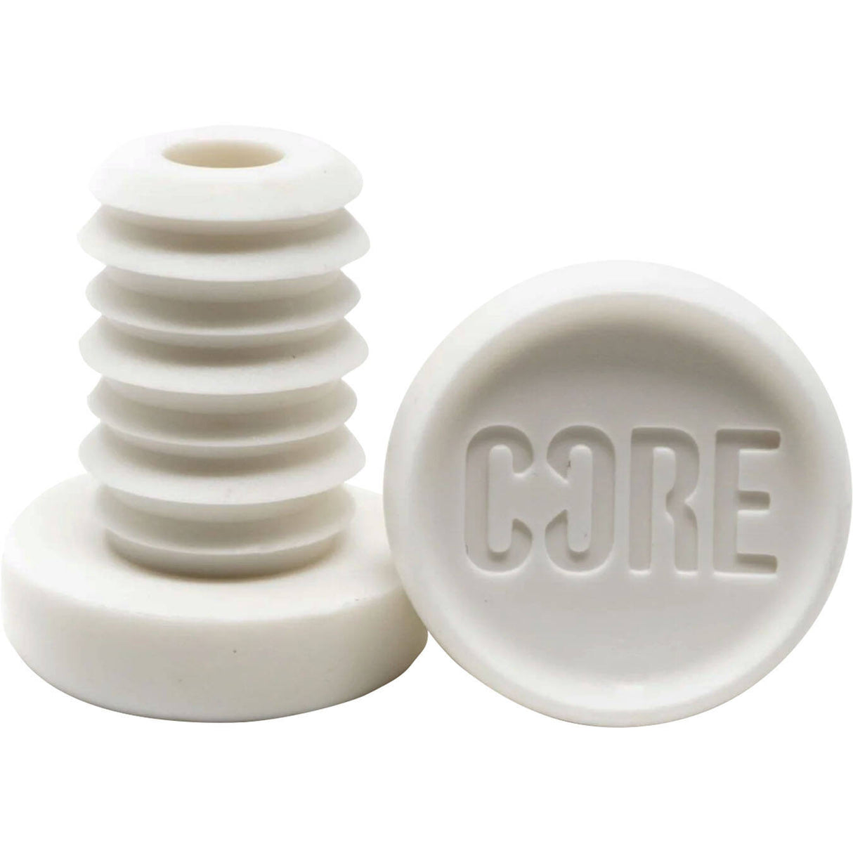 CORE Alu Bar Ends - White