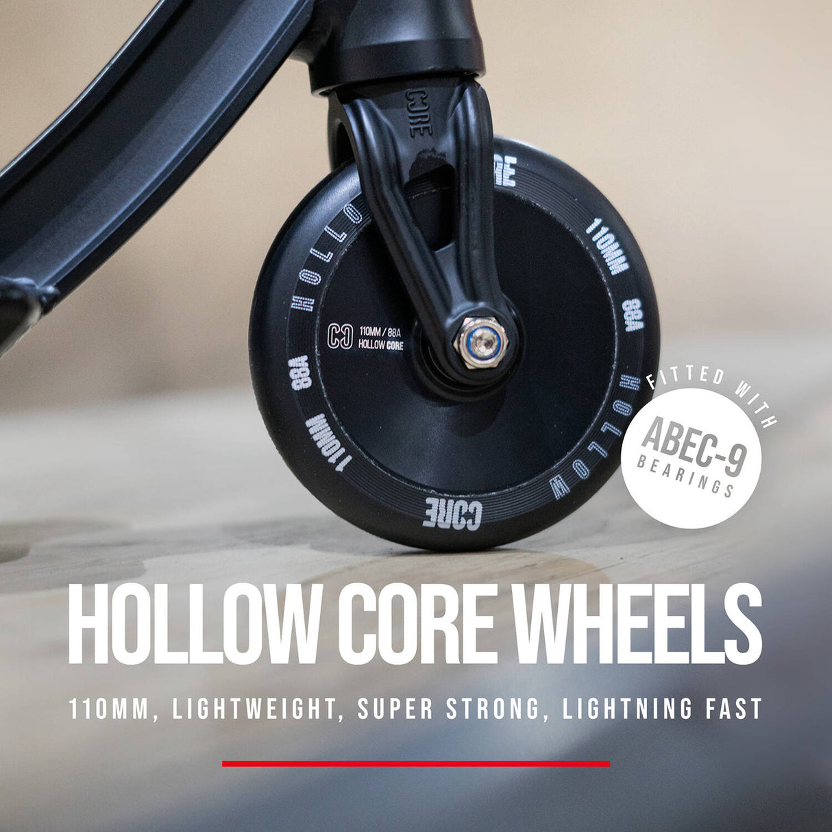 CORE SL1 (Super Light) Stunt Scooter - Black