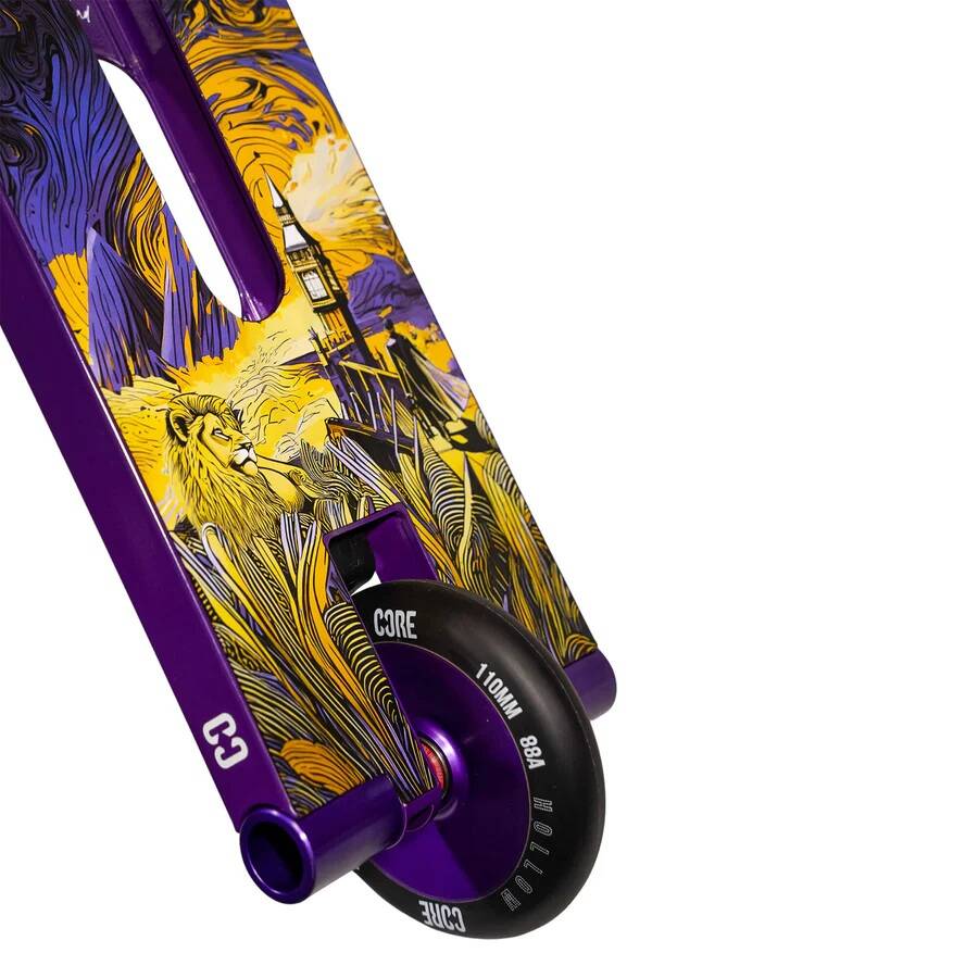 CORE ST2 Jack "HALFBARZ" Ward Sig Stunt Scooter - Purple/Black LE