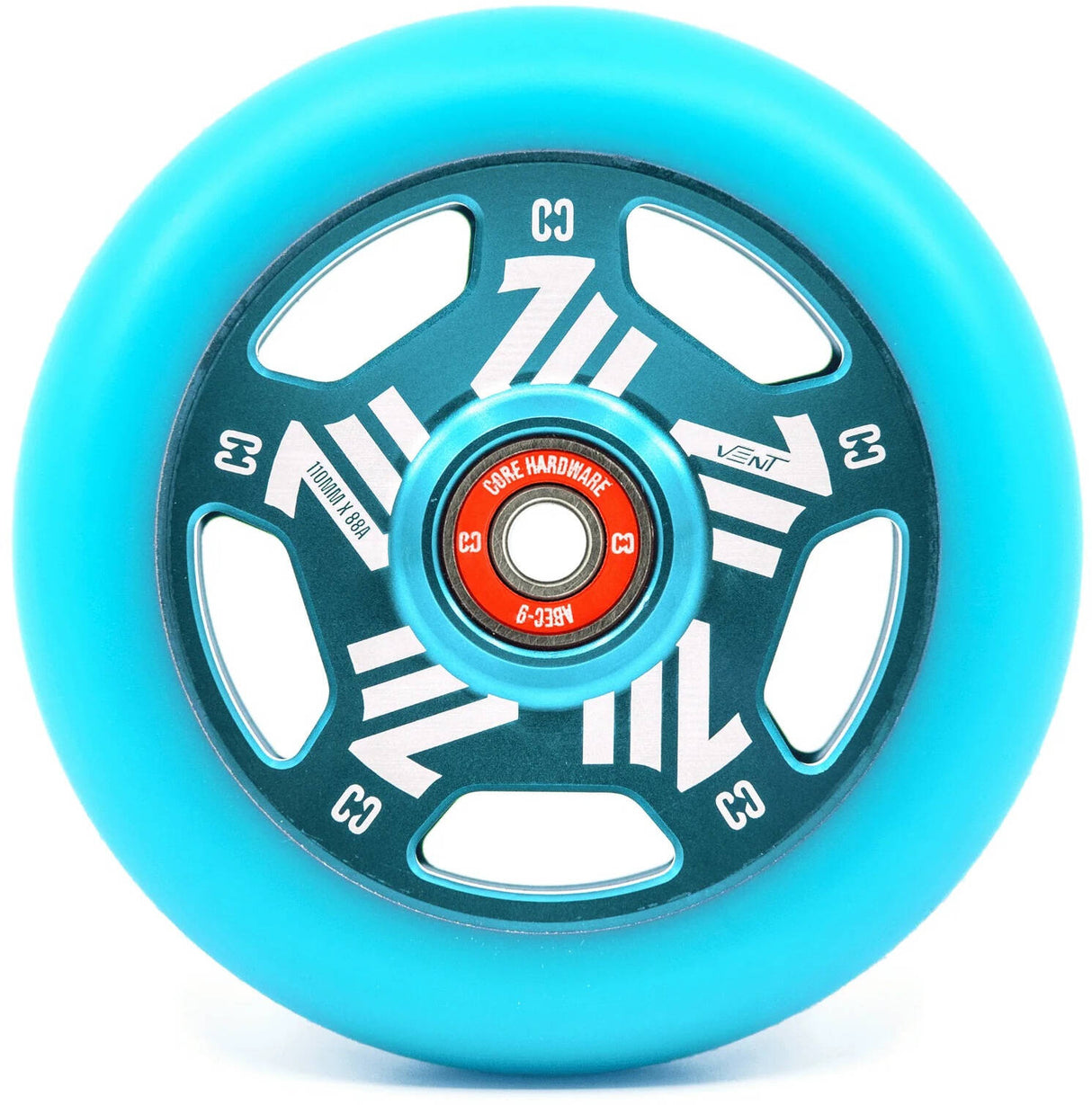 CORE Vent Hollow Scooter Wheel 110mm - Mint Blue