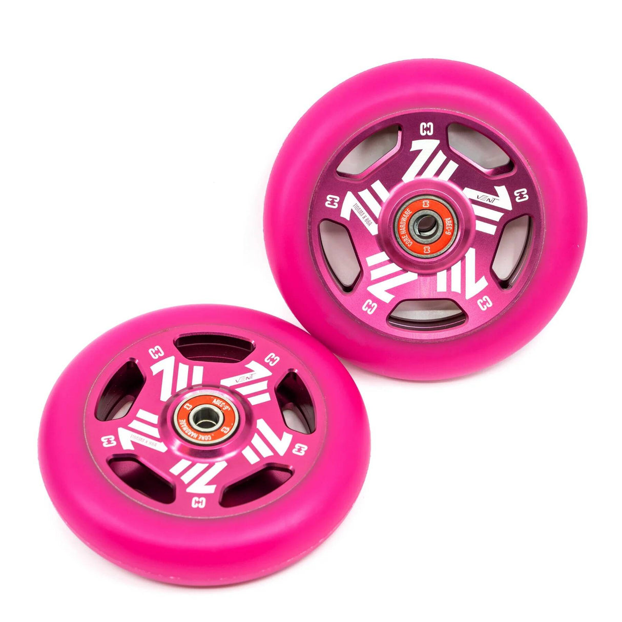 CORE Vent Hollow Scooter Wheel 110mm - Pink