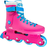 CORE Retro Inline Adjustable Skates - Pink/Blue