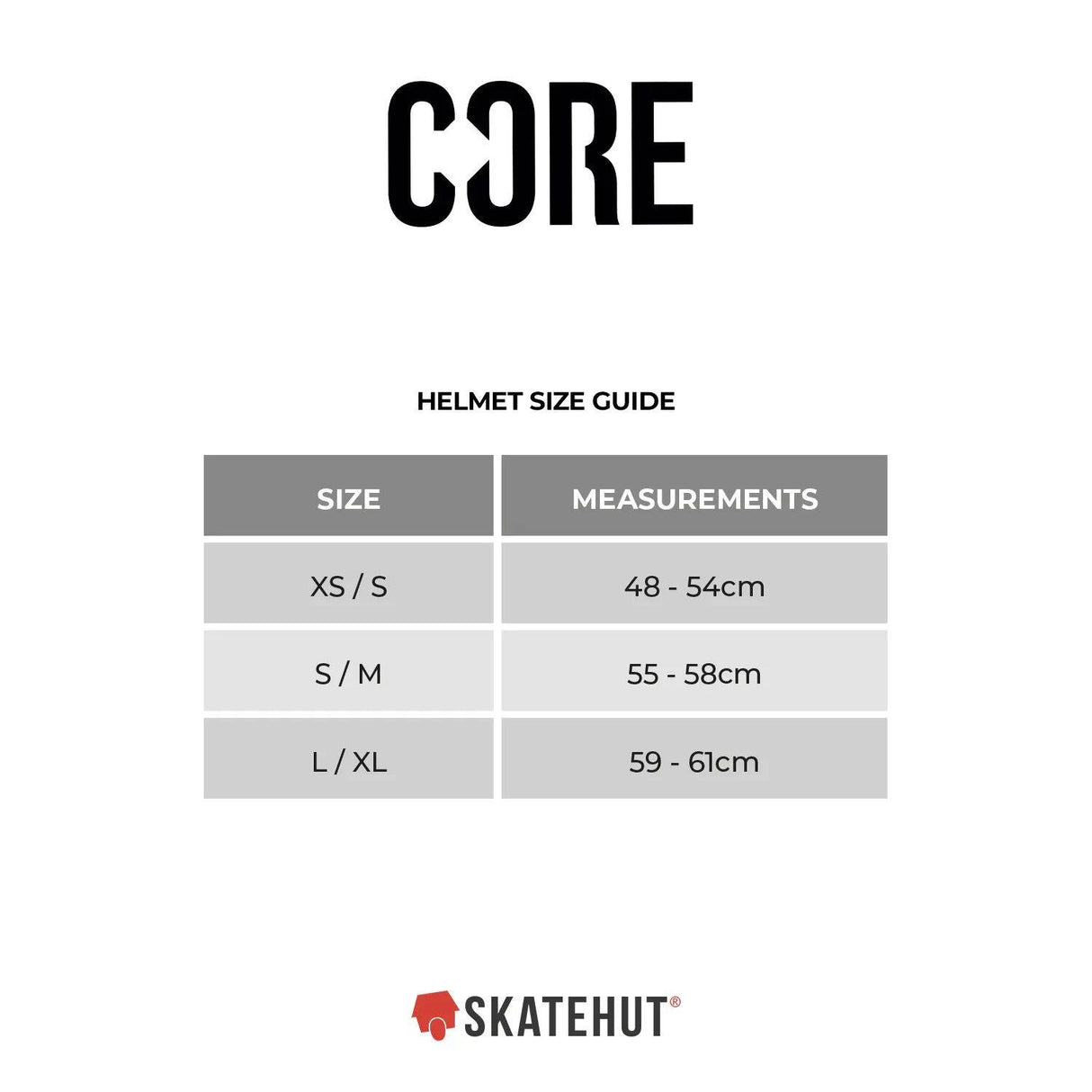 CORE Action Sports Helmet - Grey