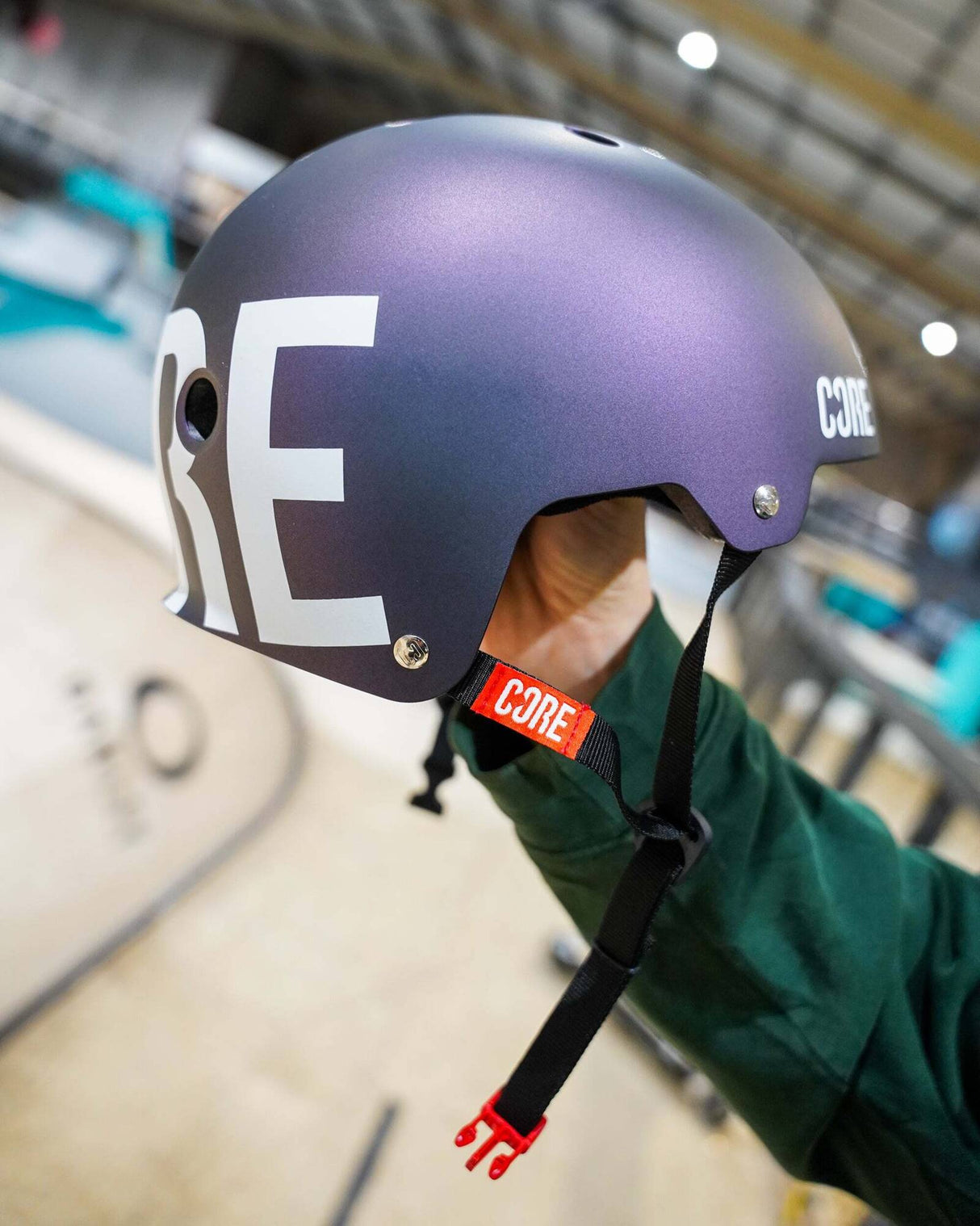 CORE Street Helmet - Chameleon/Black/Neochrome
