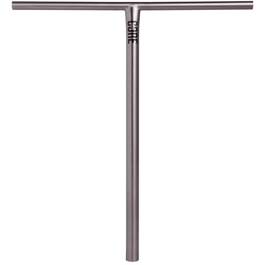 CORE Nova Halfbarz Titanium HIC/SCS Scooter Handle Bars - Blue 680mm