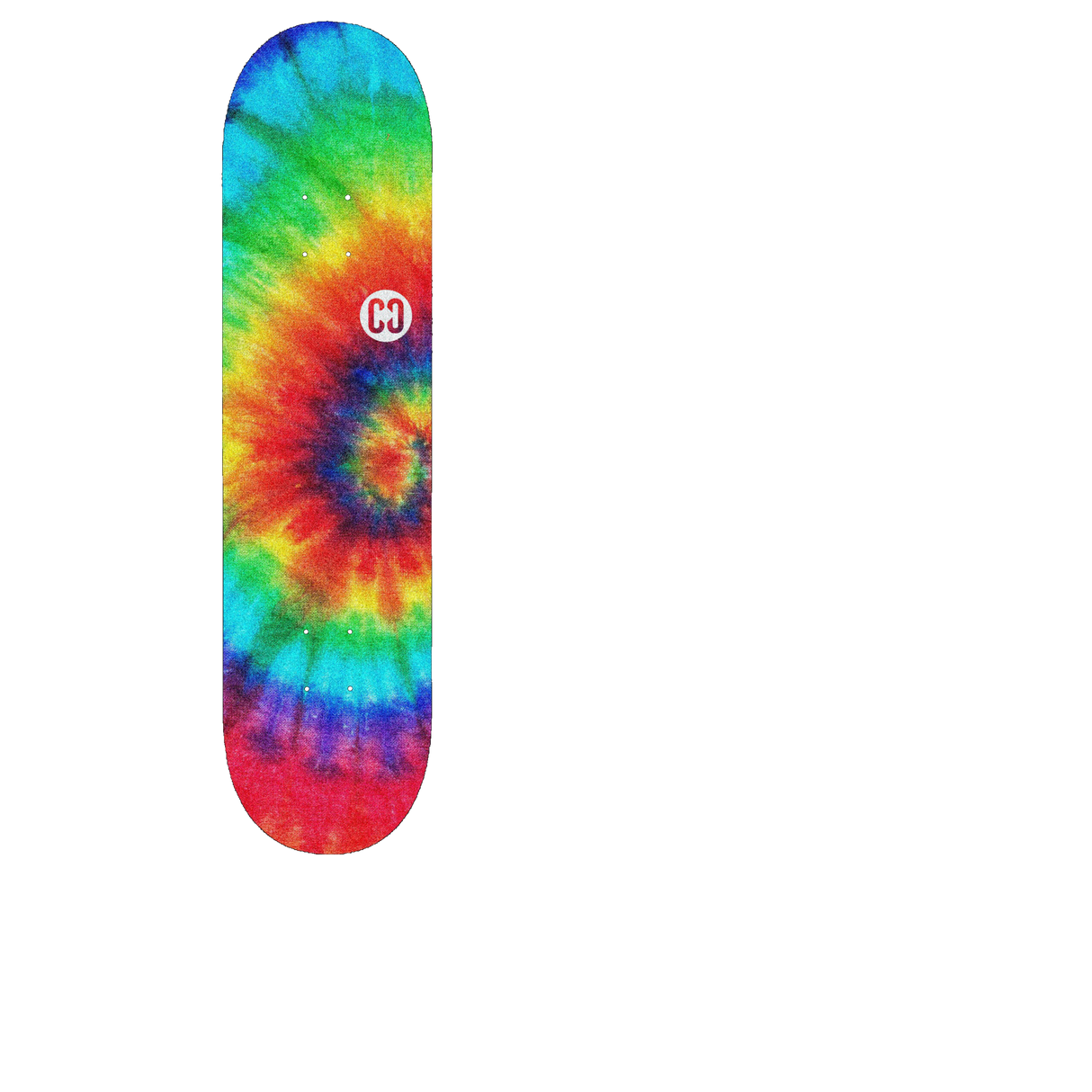 CORE Skateboard Grip Tape - Tie Dye