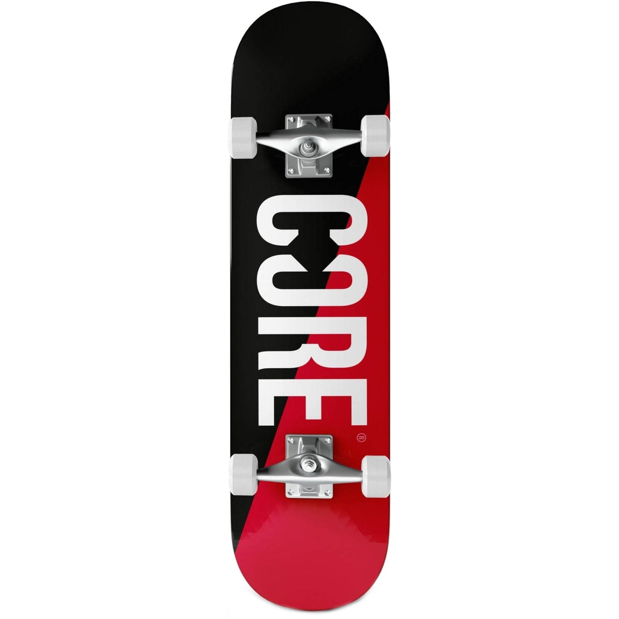 CORE Split Complete Skateboard - Red/Black 7.75''